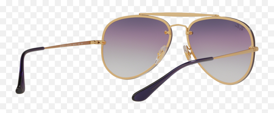 Download Sunglasses Ray Ban Aviator Blaze Gold Matte Rb3584n - Shadow Png,Ray Bans Png