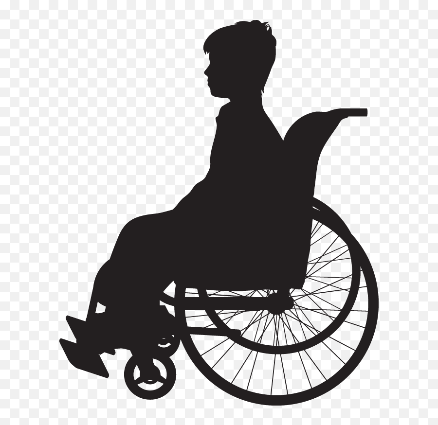 Download Muscular Dystrophy Is A Group Of Diseases That - Silhouette Of Boy In Wheelchair Png,Group Silhouette Png