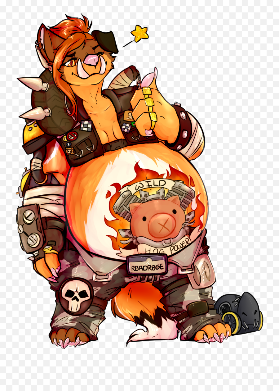 Ych Be The Hog You Always Wanted To By Meep - Fur Cartoon Png,Roadhog Png