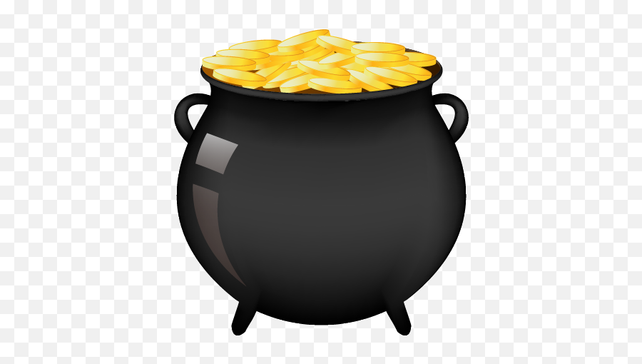 Euclidean Vector Gold Clip Art - Pot Of Gold Png,Pot Of Gold Png