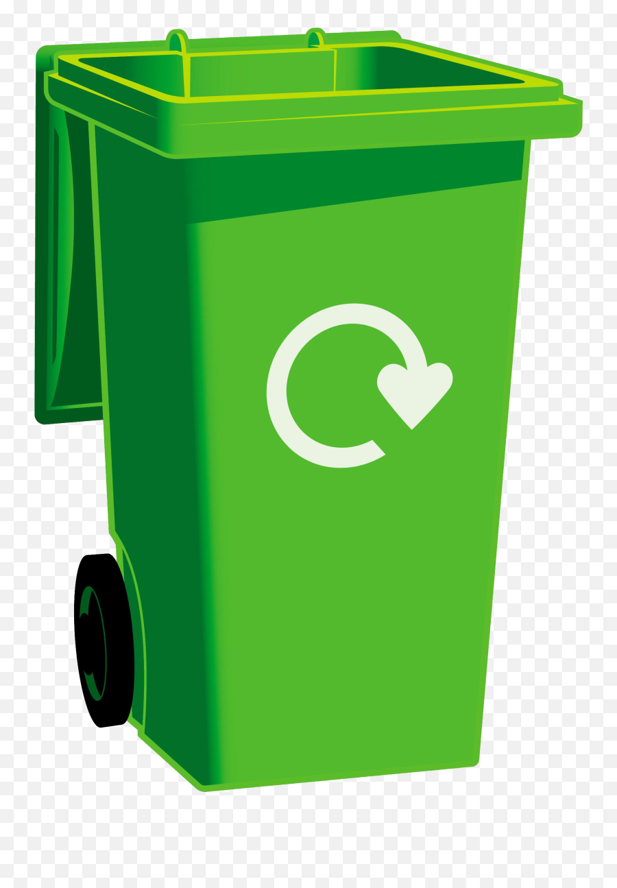 Bin Recycling Baskets Paper Green - Green Garden Waste Bin Png,Recycling Png