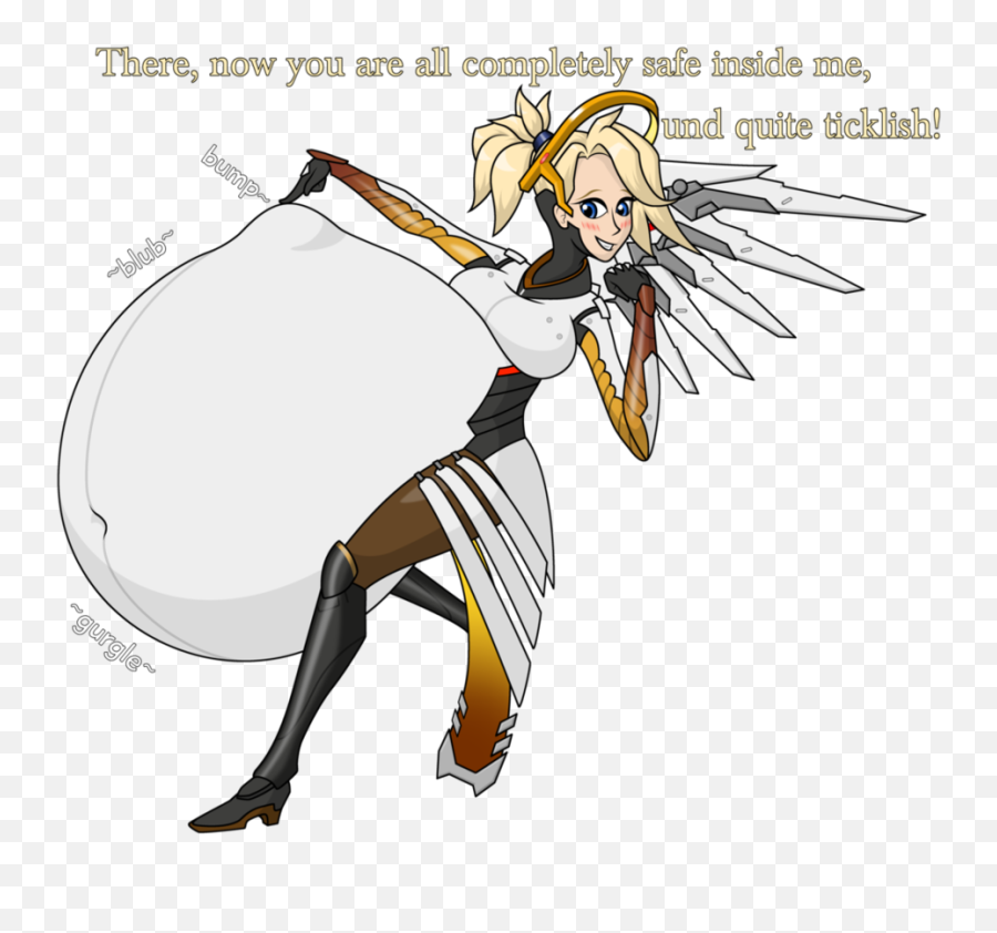 Download Mercy Carries The Team By Graphitedrake - Overwatch Mercy Carries The Team Overwatch Png,Overwatch Mercy Png