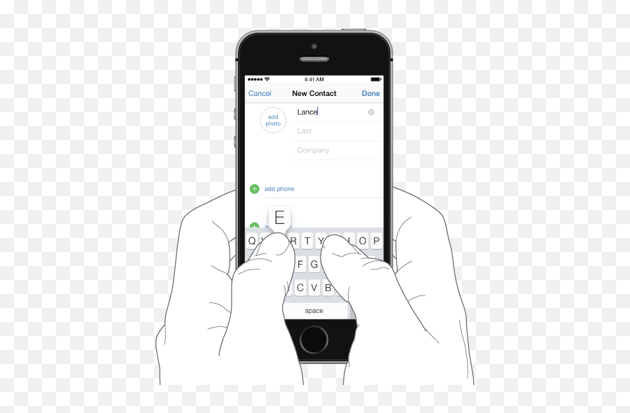 Enter Text Iphone Iphone Help Computer Keyboard Png Free Transparent Png Images Pngaaa Com