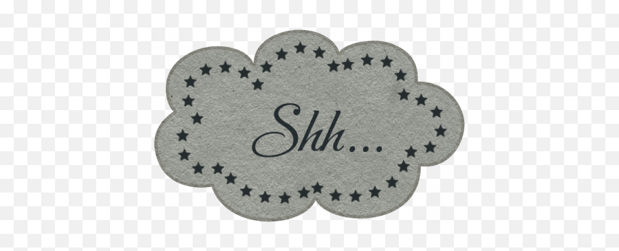 Sleepy Time - Shh Word Label Graphic By Rose Thorn Pixel Label Png,Shh Png