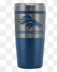 Denver Broncos 20oz Premium Tumbler V0003 - Guinness Png,Denver Broncos Logo Images