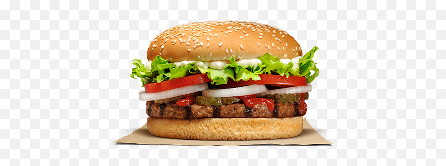 Rebel Whopper - Chipotle King Burger King Png,Whopper Png