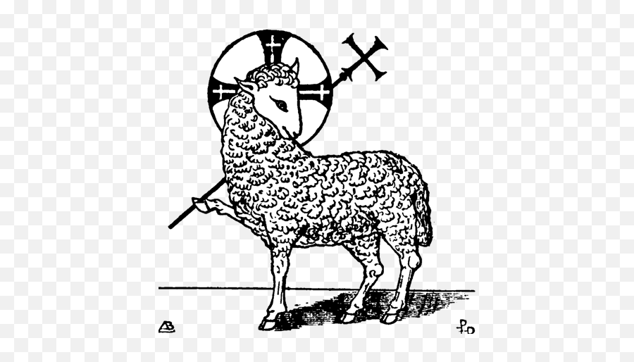 Download Free Png Christian Symbol Lamb - Preachingsymbols Lamp Of God Symbol,Christianity Symbol Png