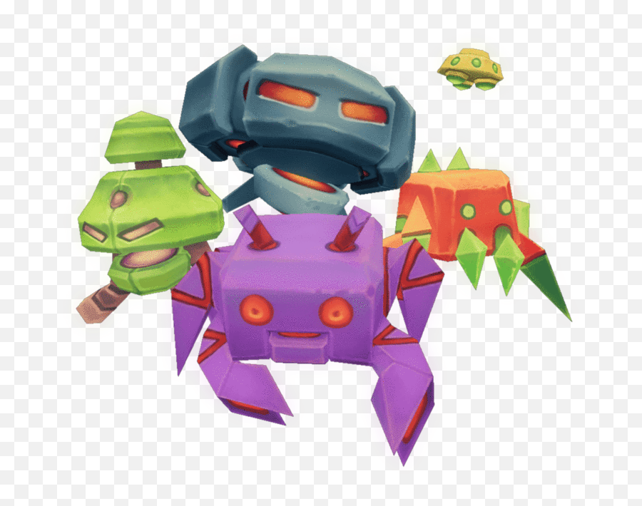 Space Invaders Low Poly 3d Models - Low Poly Png,Space Invader Png