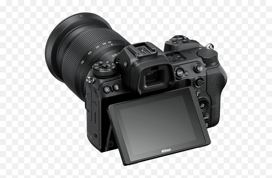 Digital Cameras Nikon Z6 Full - Frame Mirrorless Camera With Nikon Z6 Png,Camera Frame Png
