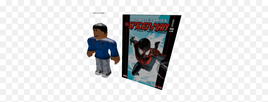Miles Morales With Comic - Roblox Ultimate Png,Miles Morales Png