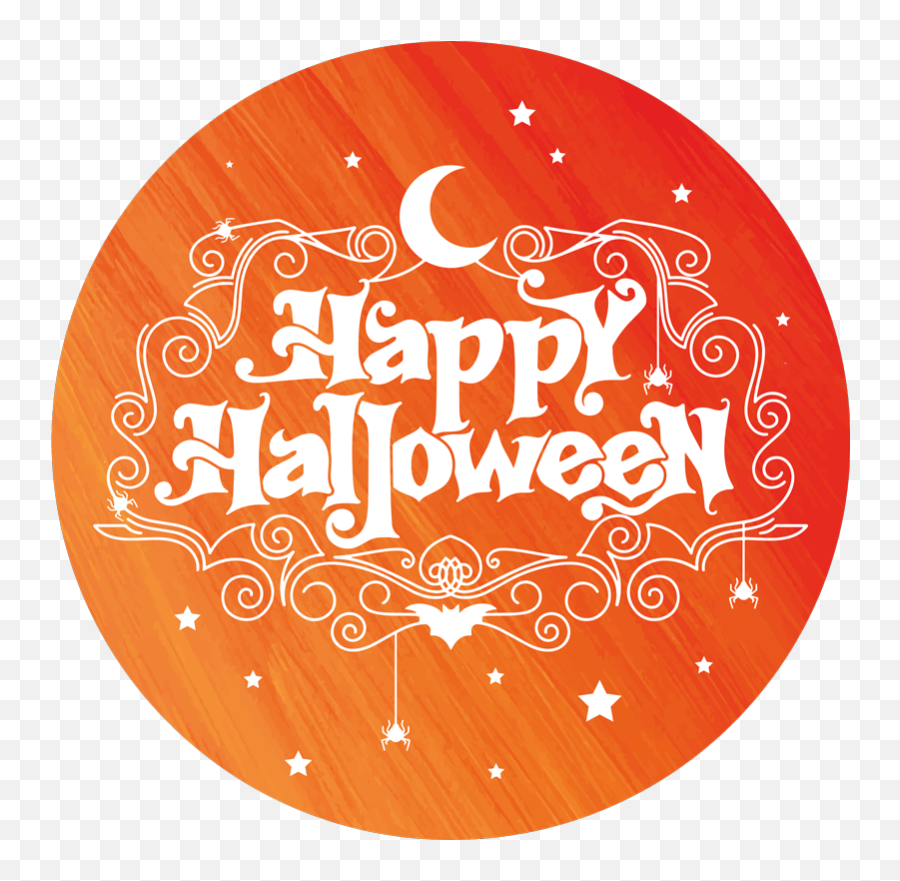 Happy Halloween Entrance Hall Vinyl Rug - Dot Png,Happy Halloween Transparent Background