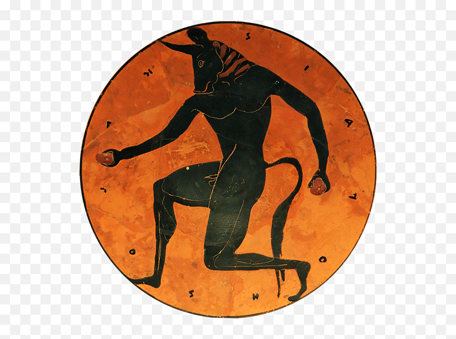 Minotaur Knossos Theseus Ancient Greece Ariadne - Minotauro Ancient Greek Art Minotaur Png,Minotaur Png