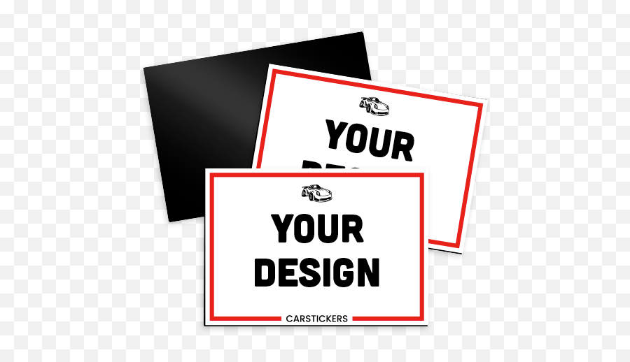 Custom Rectangle Shaped Car Magnets For - Horizontal Png,Magnet Png