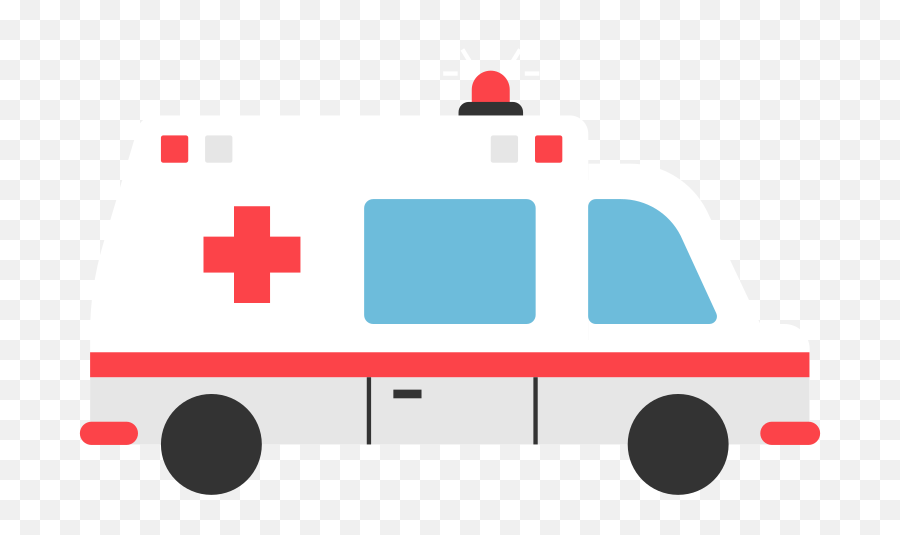 Ambulance Car Flat Icon Vector - Vector Ambulance Icon Png,Ambulance Png