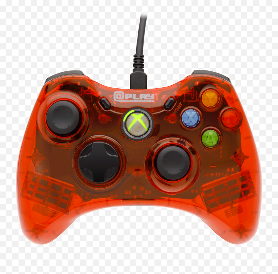 Xbox 360 Red Wired Controller Gamestop - Xbox 360 Controller Blue Png,Xbox Controller Transparent Background