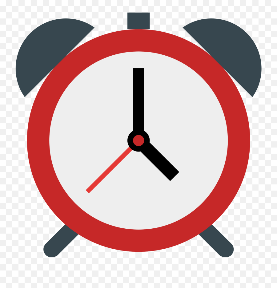 Png Clock - Icon Alarm Clock Png,Clock Vector Png