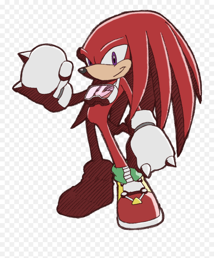 Tailskicks - Assnet Sonic Riders Art Style Png,Knuckles Png