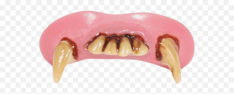 Fake Vampire Teeth - Dentures Png,Fangs Transparent