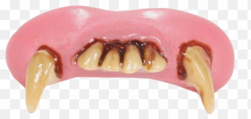 Fake Vampire Teeth - Dentures png