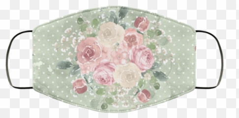 Vintage Flowers 3 Layers Face Masku2013 Toboart - Jesus Love U png