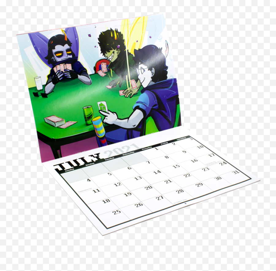 For Fans By Fans2021 - 2022 Homestuck Calendar Classpects Fictional Character Png,Homestuck Transparent