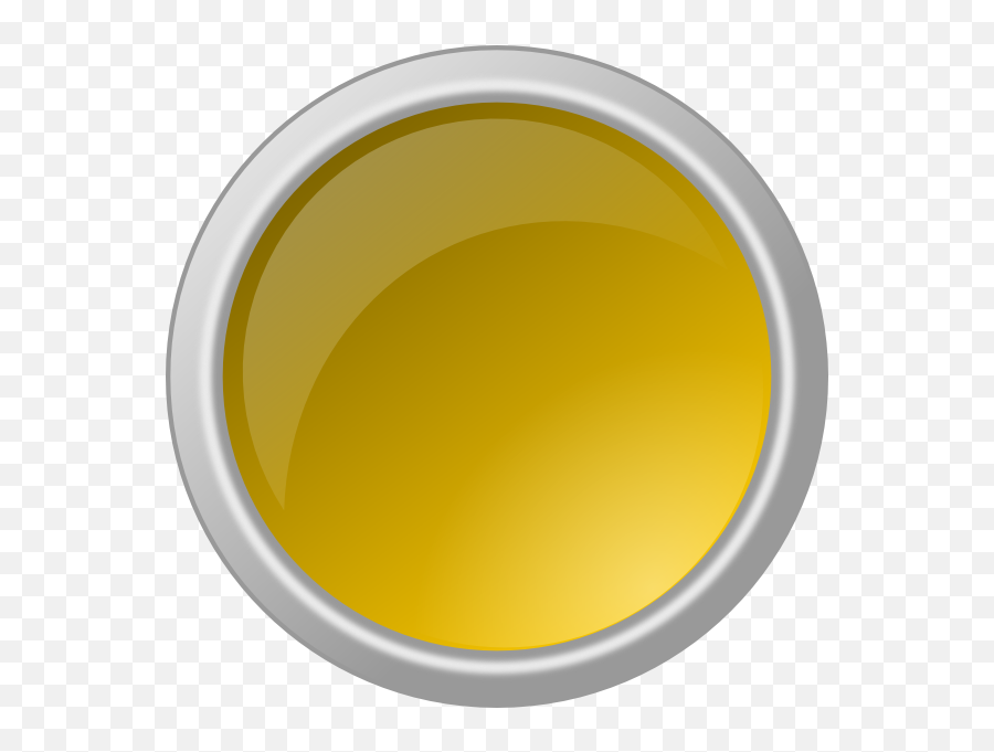 Painted Yellow Button In A Black Square - Round Glossy Yellow Button Png,Yellow Square Png
