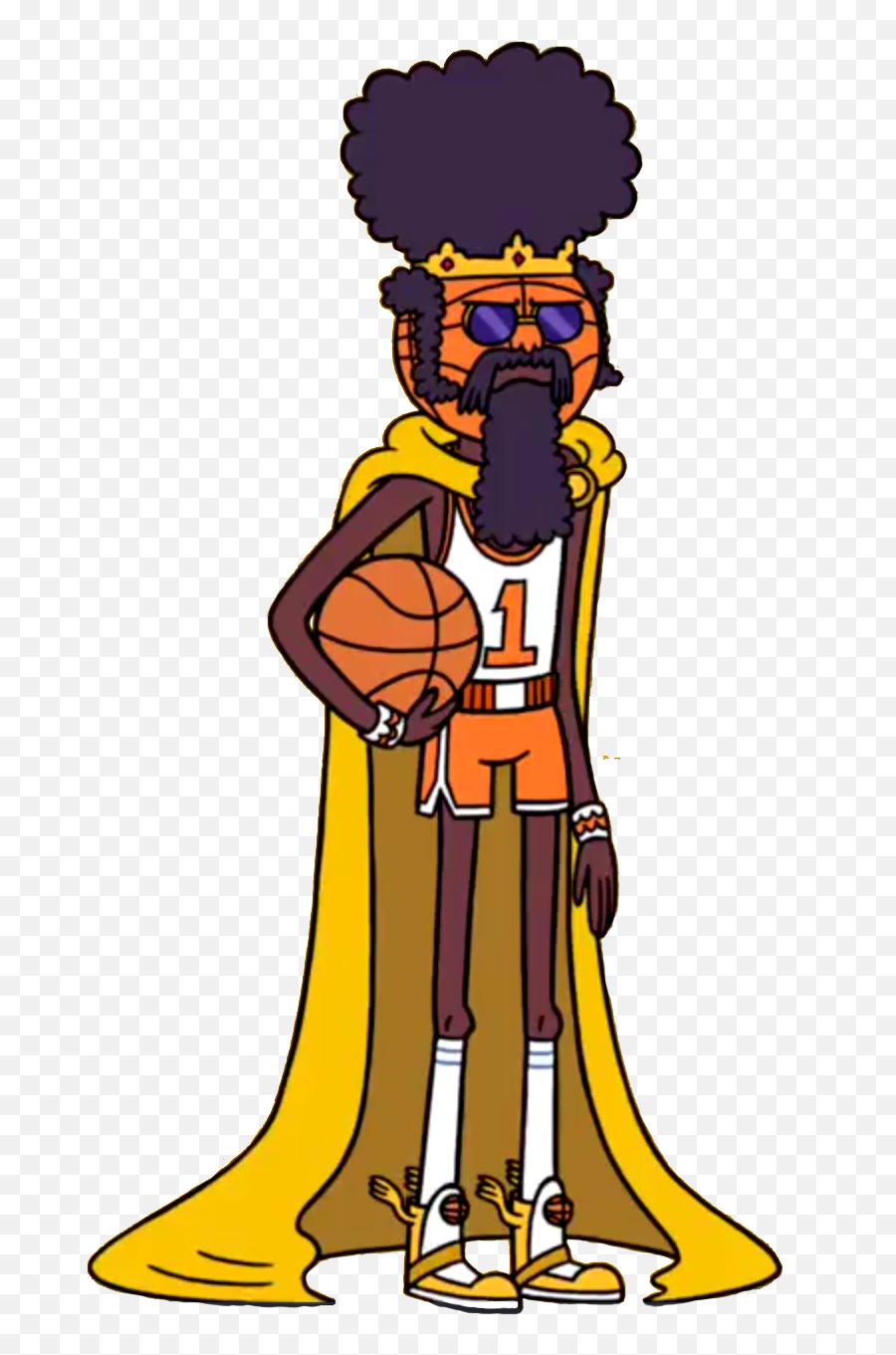 Download God Of Basketball - Regular Show Basketball God All Characters In Regular Show Png,Regular Show Png