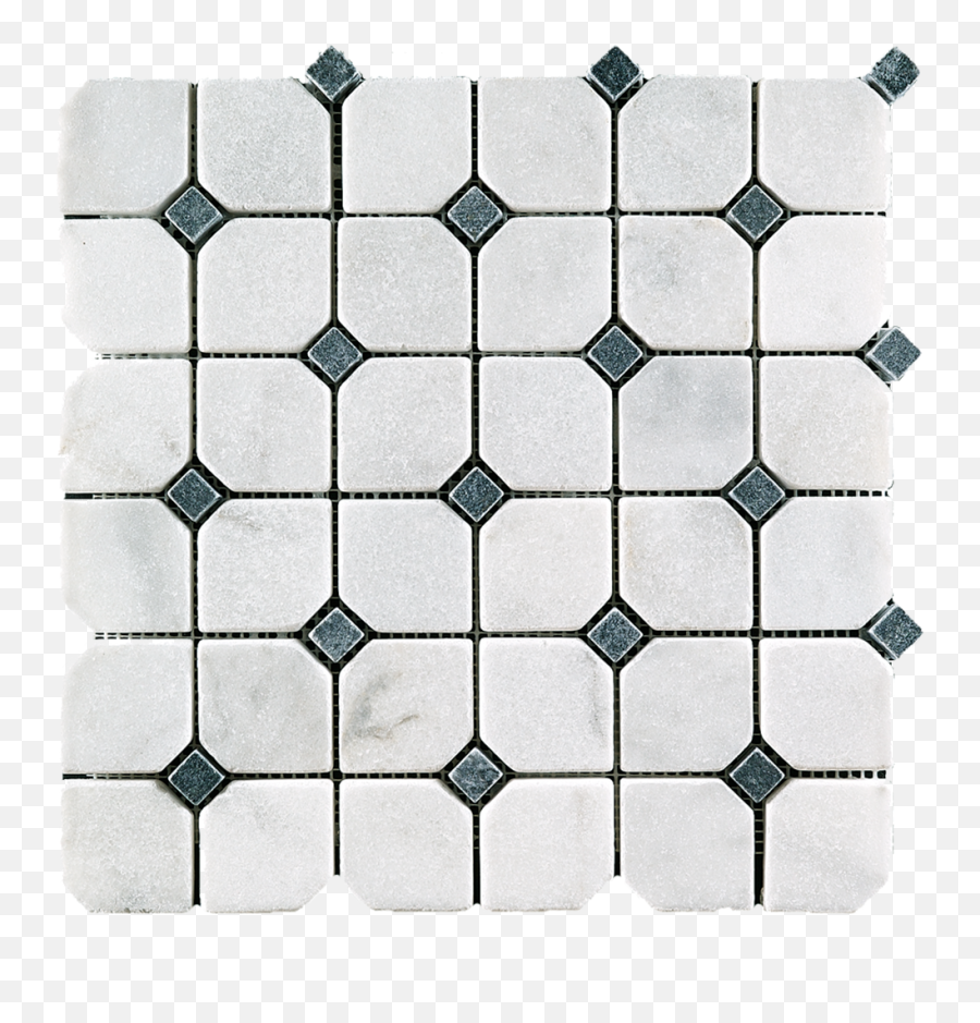 Black Hexagon Png - Bianco Perla Black Marble Hexagon Mosaic Tile,White Hexagon Png