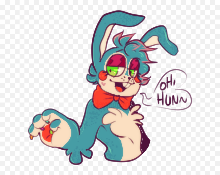 For Some Reason I Always Draw Bonnie To Warm Up This - Five Five Nights At Drawings Bonnie Png,Bonnie Png