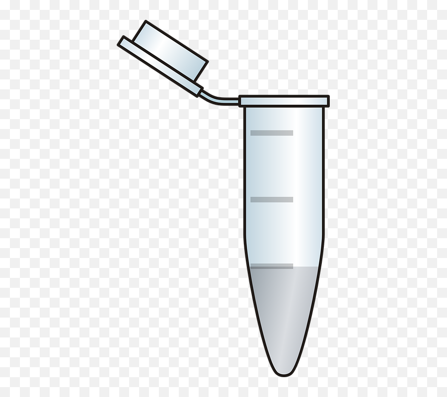 Eppendorf Opened Clip Art - Vector Clip Art Eppendorf Tube Vector Png,Clip Png