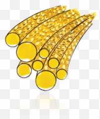 Download Yellow Gold - filled Round Glitter Wire Circle Dot png