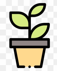 Free Vector Icons Designed - Flowerpot png
