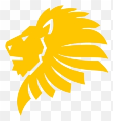 Lion Head Silhouette Clip Art Free - png