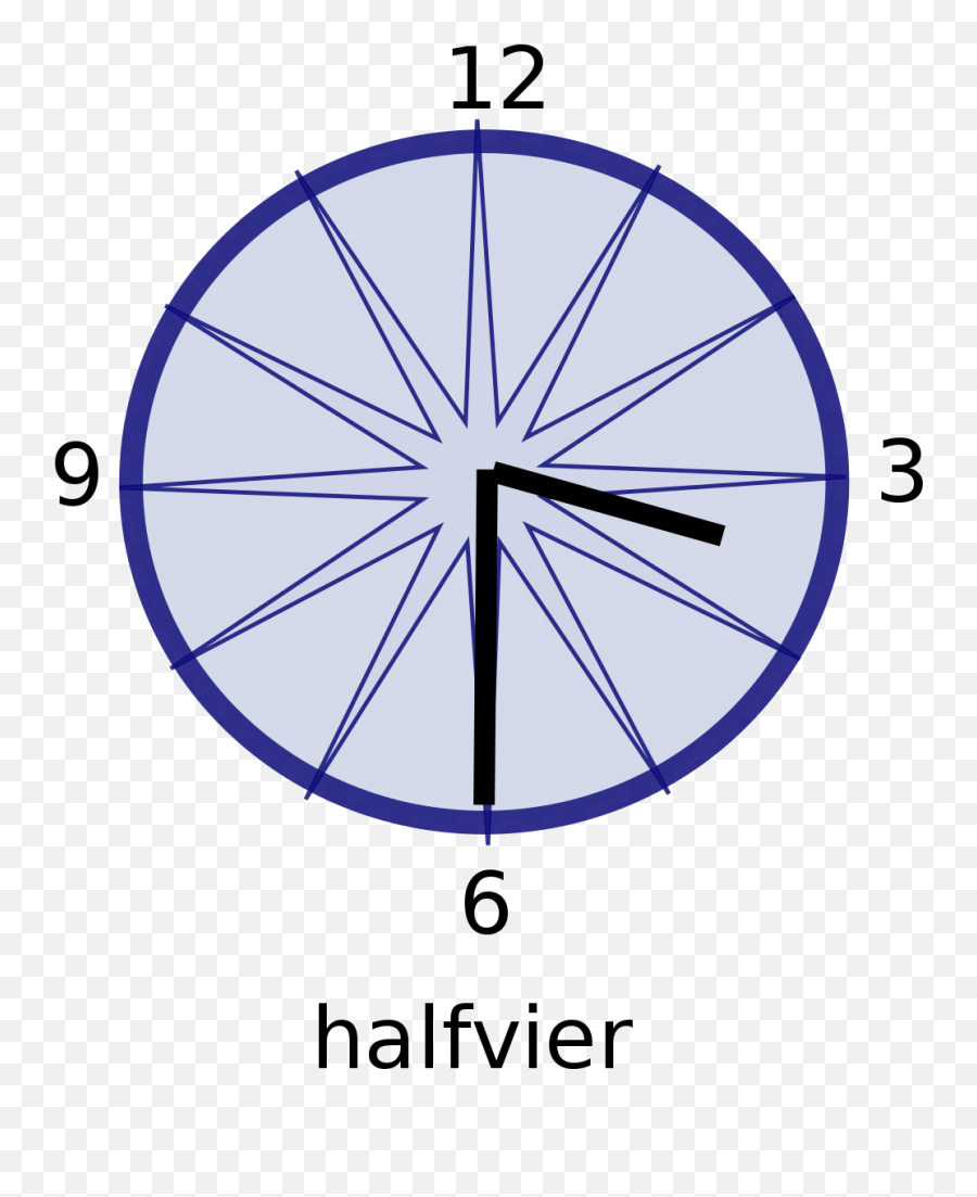 Filenl - Iconhalfviersvg Wikimedia Commons Clock Png,Half Icon