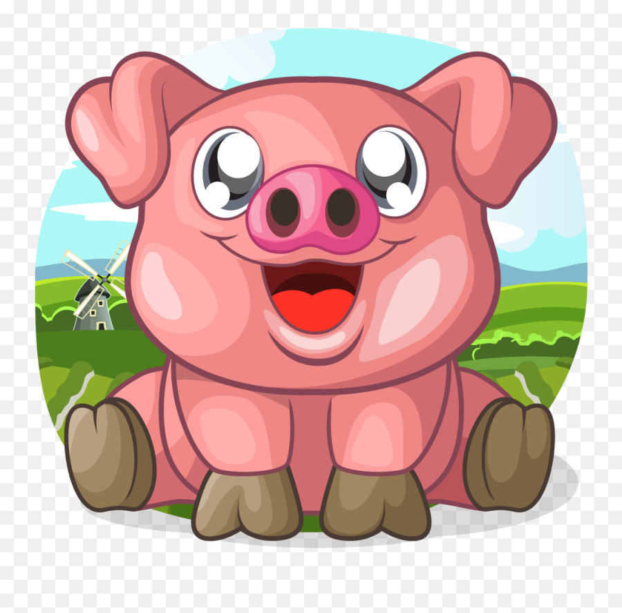 Piglet Wallabee Collecting And Trading Card Game - Cartoon Png,Piglet Png