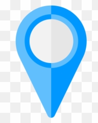 Map Marker Flat Free Icon Of Snipicons - Blue Location Png
