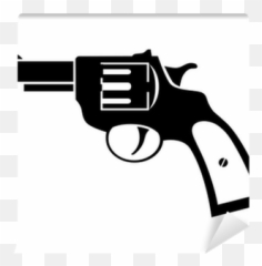 Revolver Icon Wall Mural Pixers - png