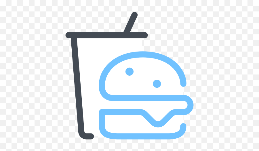 Fast Food Icon - Pastel Blue Burger King Logo Png,Fast Icon Studio
