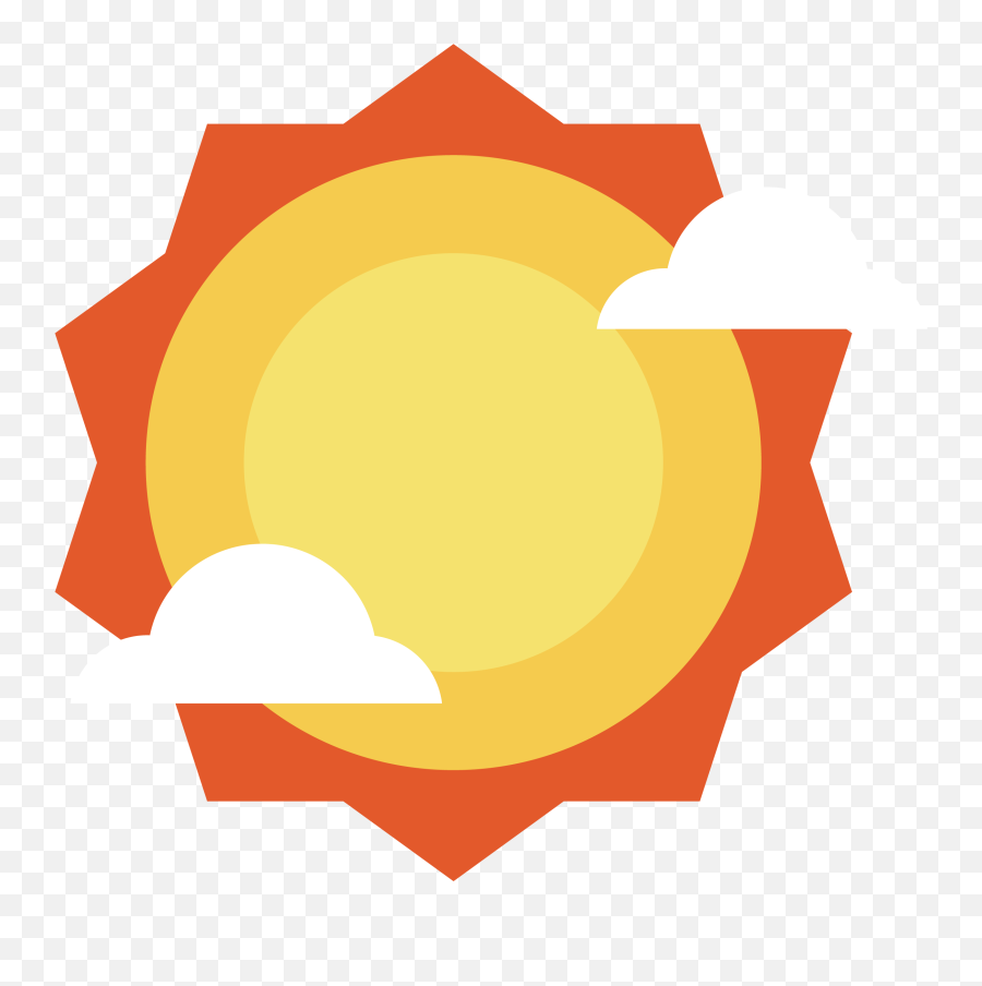 Download Clip Art Orange Sun Vector Transprent Png - Sol Clip Art,Sun Silhouette Png