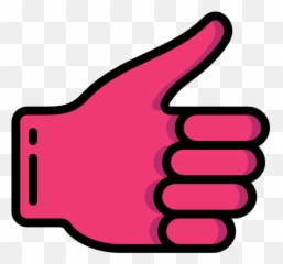 Thumb Up - Free gestures icons Girly png