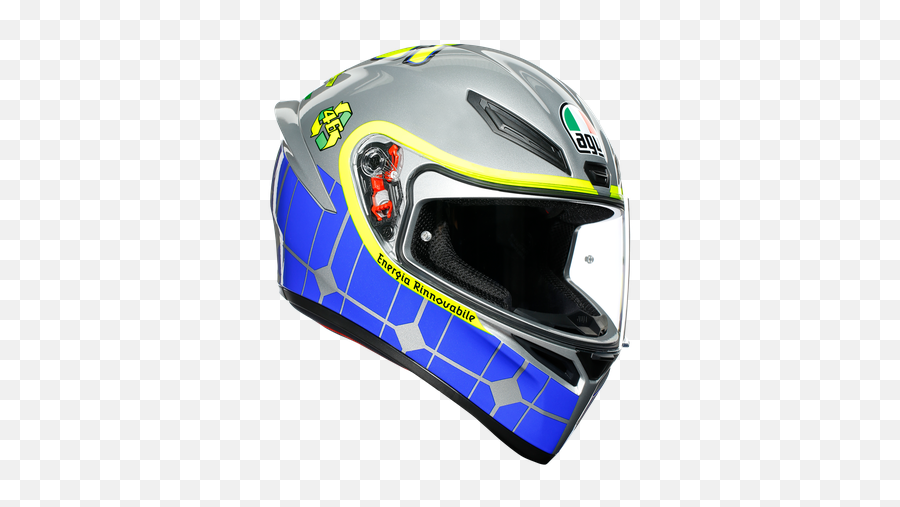 Agv K1 Rossi Mugelo - Motomallbg Agv K1 Rossi Helmet Agv K1 Mugello 2015 Png,Icon Airflite Quicksilver Helmet