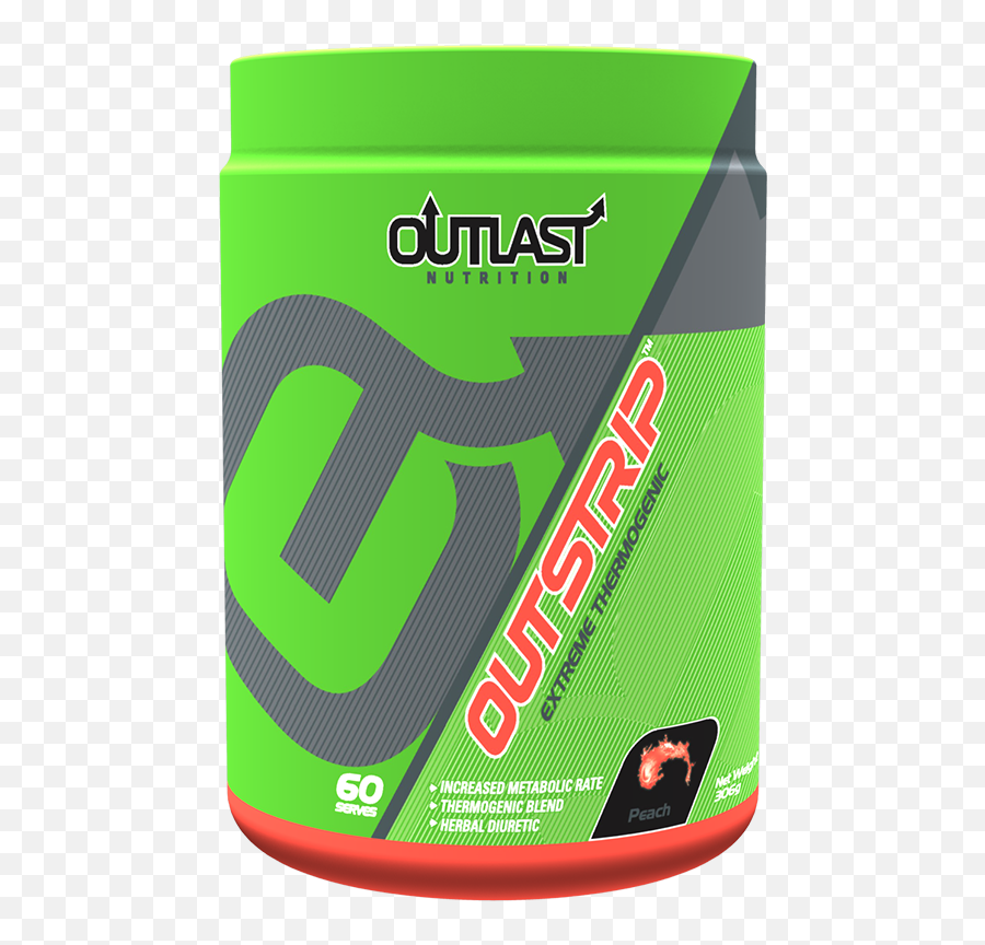 Outstrip V2 By Outlast Nutrition Thermogenic Powder - Packaging And Labeling Png,Outlast Png