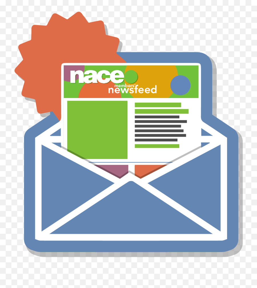 Nace Newsfeed - Envelope With Blue Background Png,Line Newspapert Ad Icon