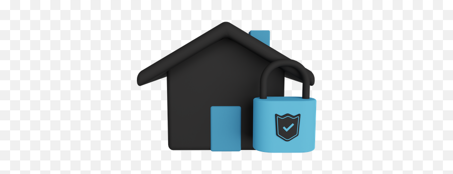 Home Security Icon - Download In Line Style Vertical Png,Safe And Secure Icon