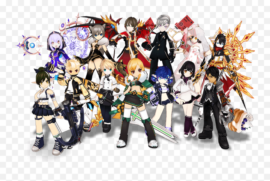 Elsword U2013 Free To Play Anime Action Mmorpg - Fictional Character Png,Icon Elsword Hedgehog