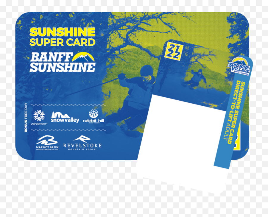 Sunshine Super Card Direct - Tolift Sunshine Village Sunshine Super Card Png,Lift Tickets Icon