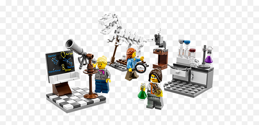 Lego U0027research Instituteu0027 Women Scientists Are Back - Lego Female Scientists Png,Sci Fi Icon Sets