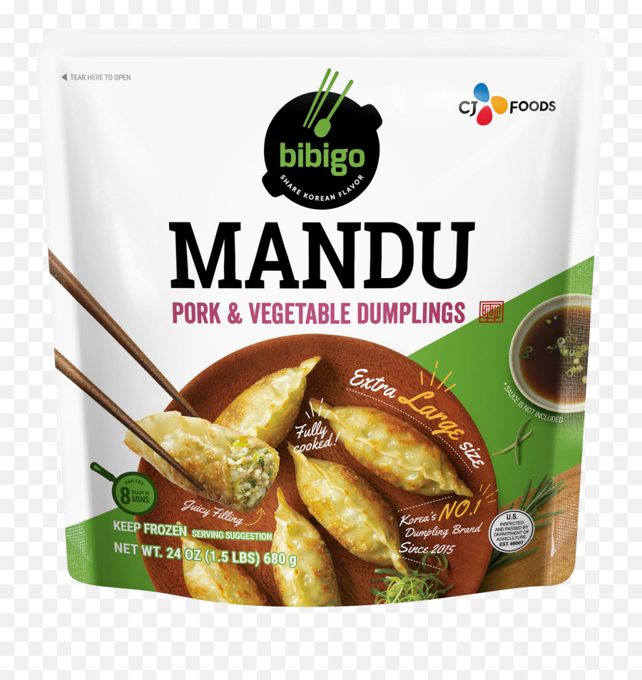Mandu Pork U0026 Vegetable - Bibigo Usa Bibigo Mandu Png,Korean Cabbage Icon