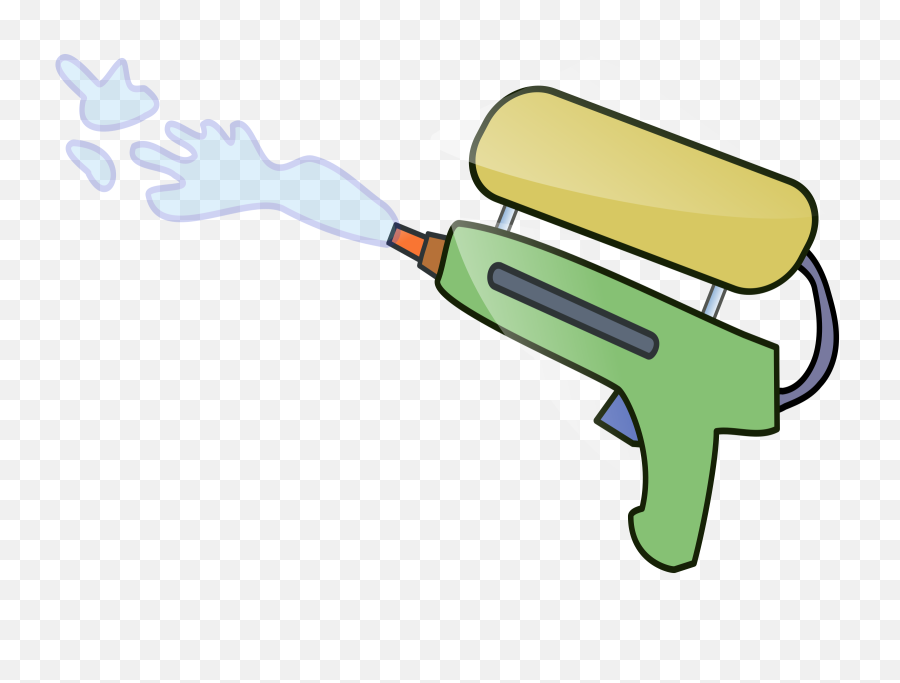 Download Free Png Water Gun Squirt - Clip Art Water Gun,Pistol Transparent Background