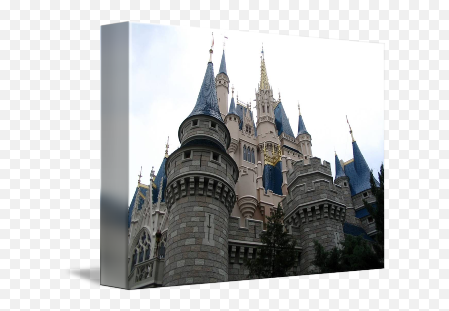 Cinderellas Castle In Disney World By Megan Funk - Cinderella Castle Png,Cinderella Castle Png
